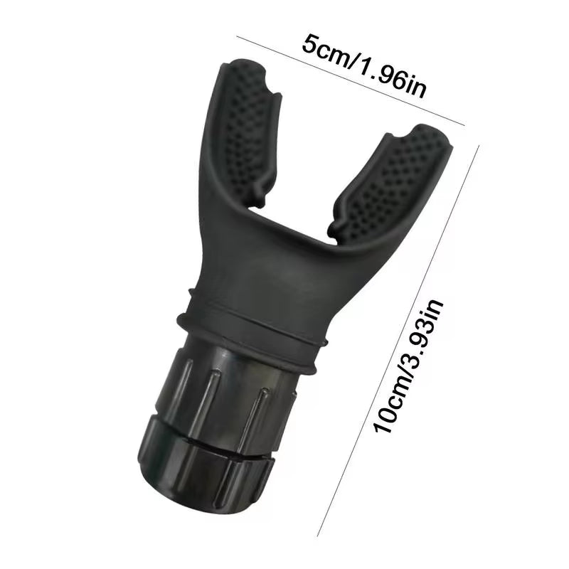 Breathing Trainer Exercise. Mouthpiece Respirator Fitness Equipment