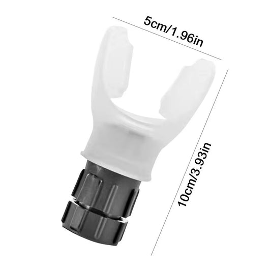 Breathing Trainer Exercise. Mouthpiece Respirator Fitness Equipment 
