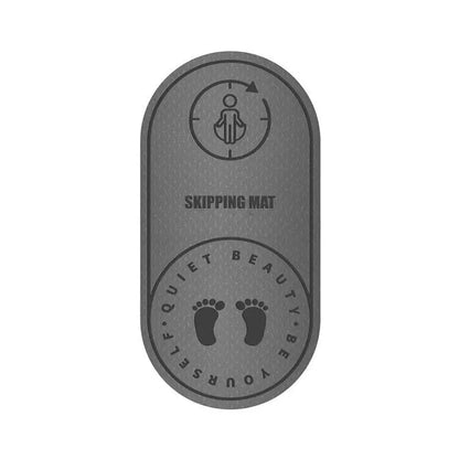 Anti-Noise TPE Non-Slip Jump Rope Mat - Shock Absorbing Exercise and Yoga Pad for Home Gym and Outdoor Fitness